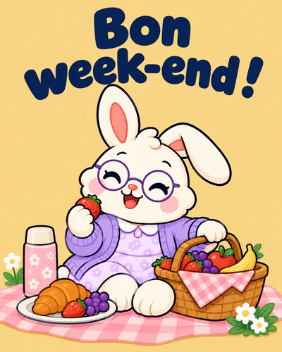 Bon week-end !