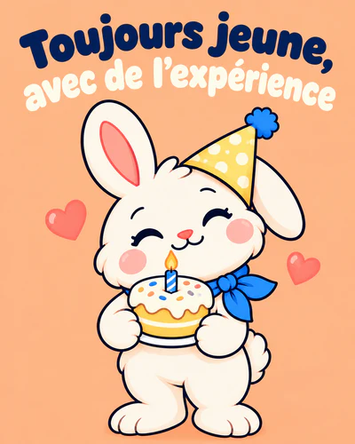 Toujours jeune, avec de l’expérience