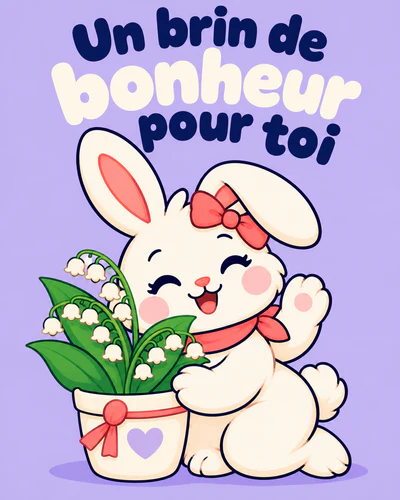 Un brin de bonheur pour toi