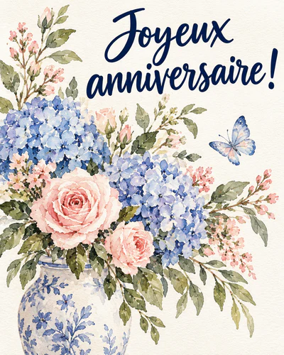 Joyeux anniversaire !