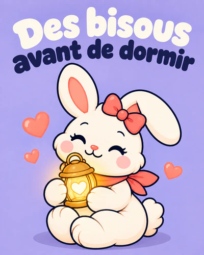 Des bisous avant de dormir