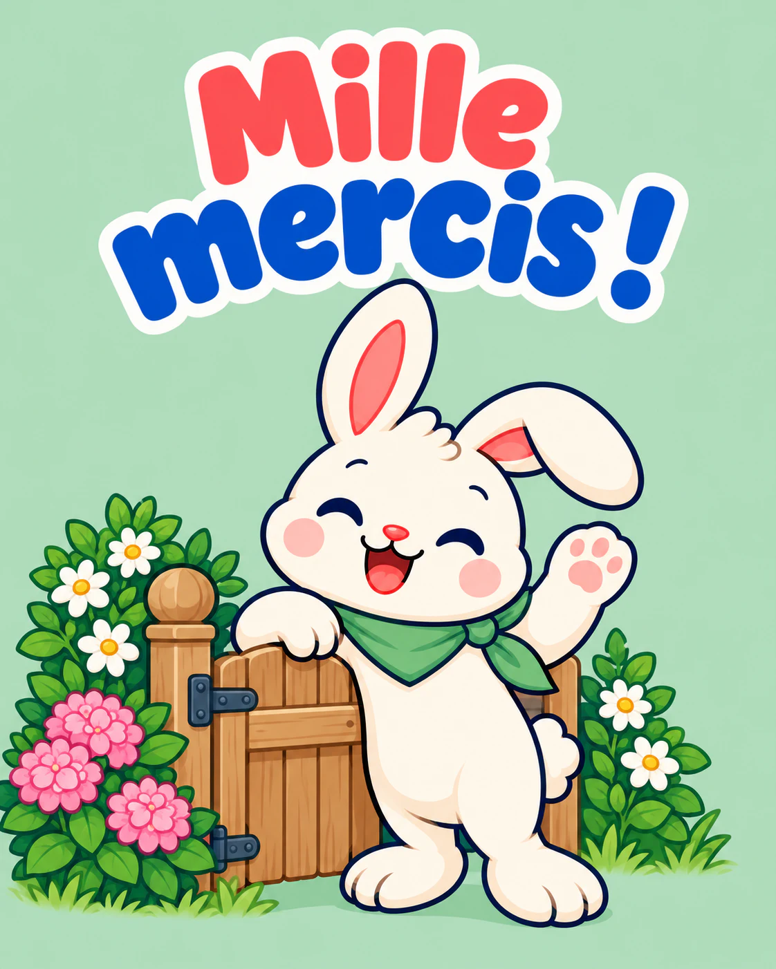 Mille mercis !
