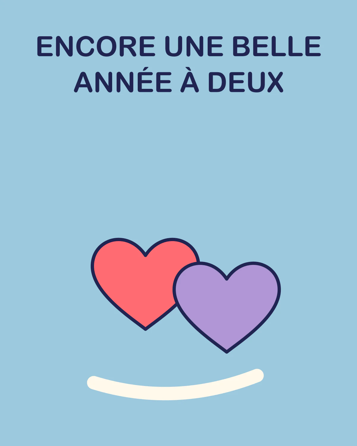 Encore une belle année à deux