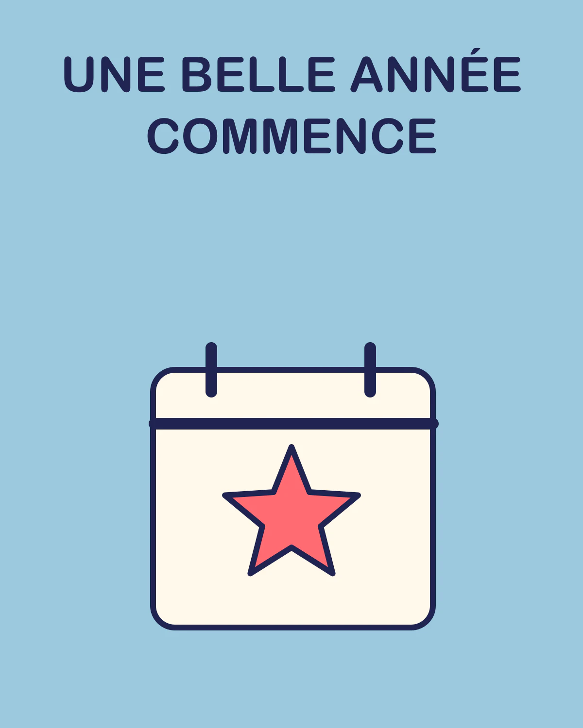 Une belle année commence