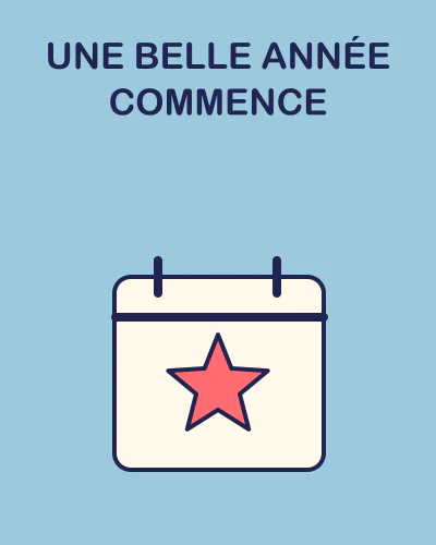 Une belle année commence