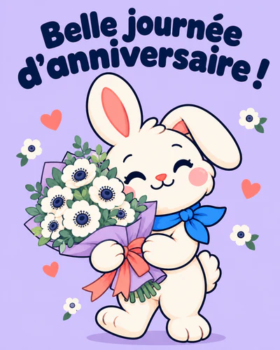 Belle journée d’anniversaire !