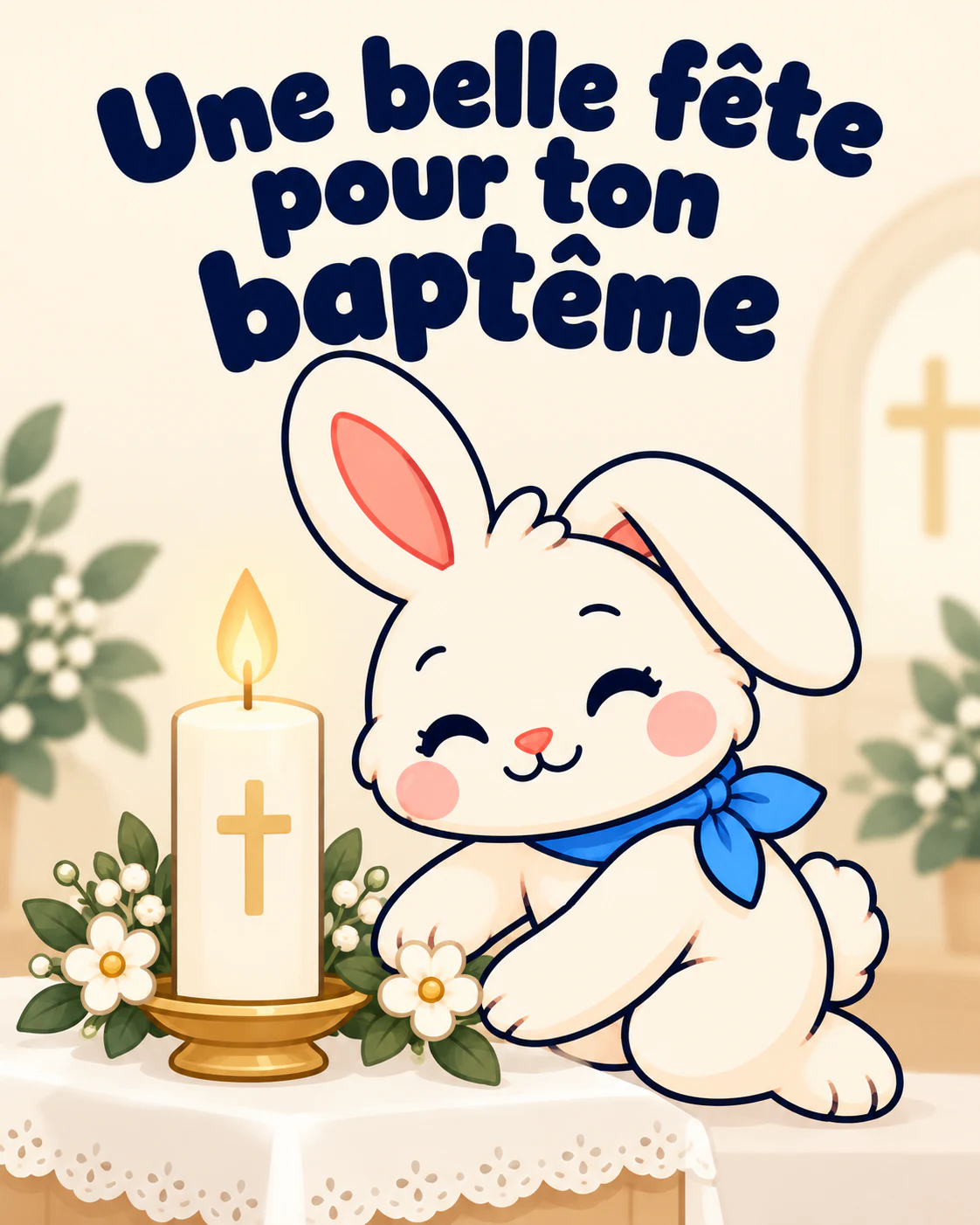 Une belle fête pour ton baptême
