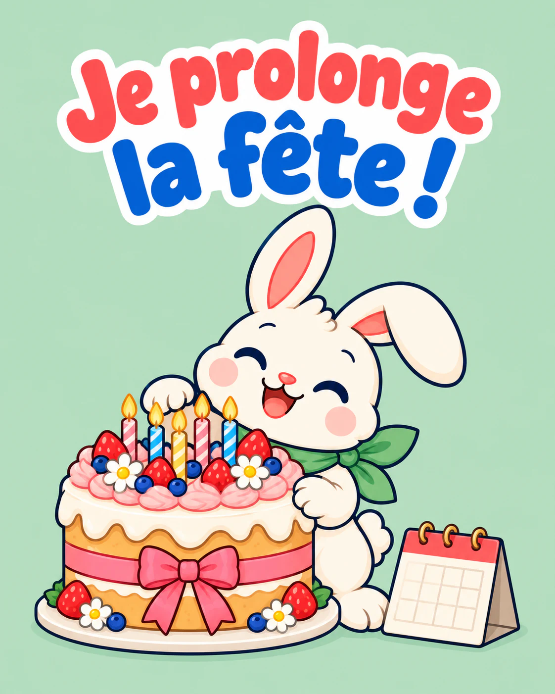 Je prolonge la fête !