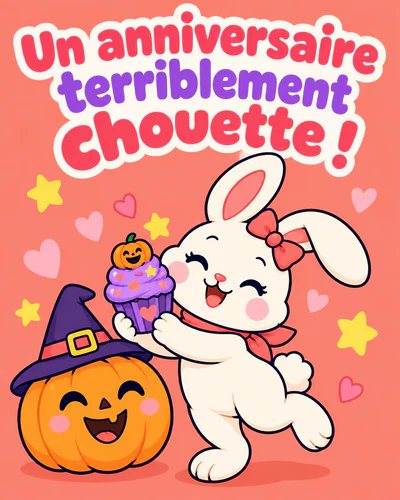 Un anniversaire terriblement chouette !