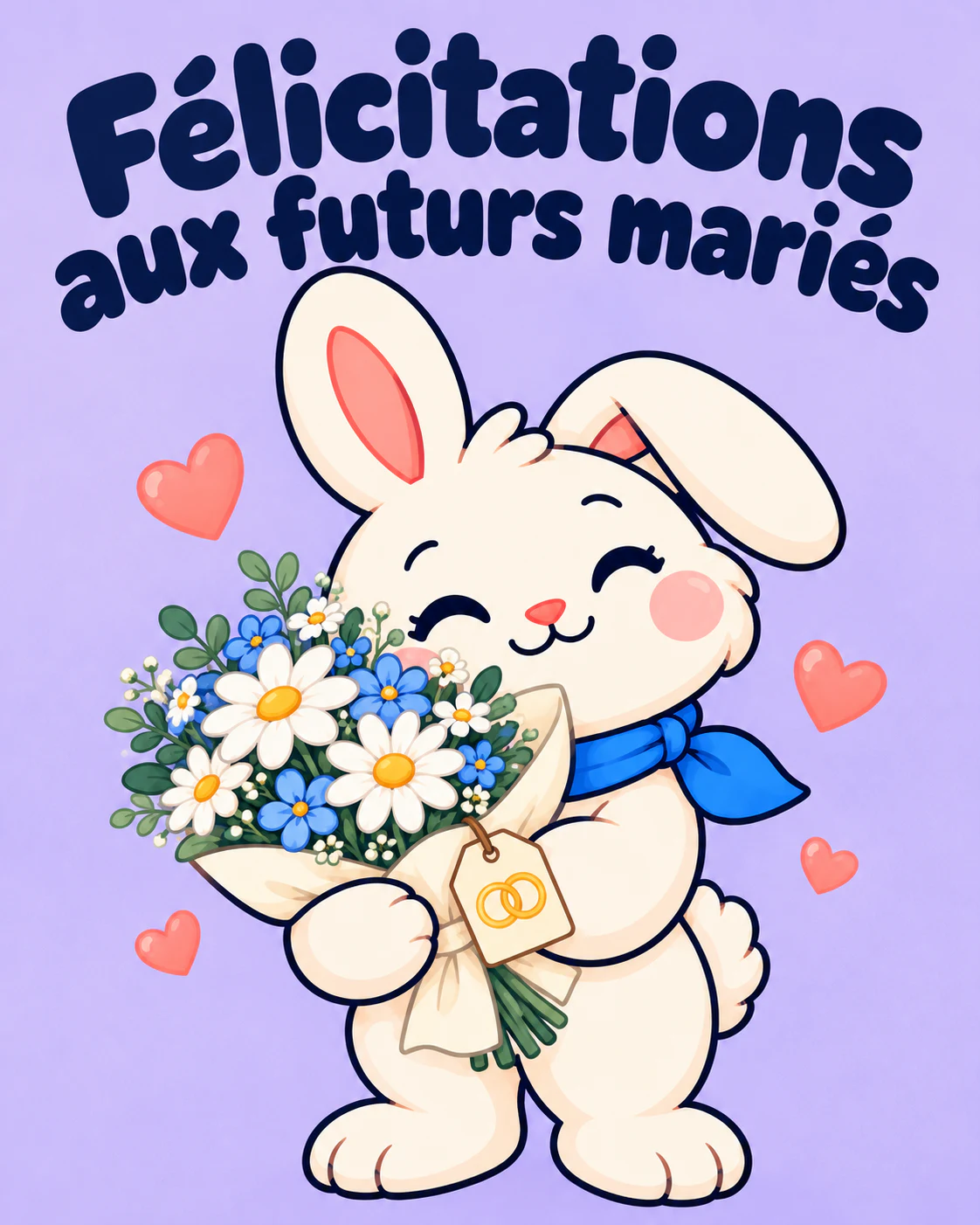 Félicitations aux futurs mariés