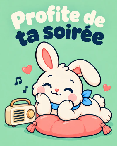 Profite de ta soirée