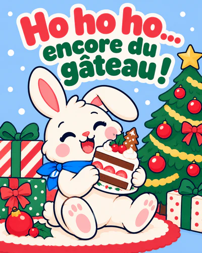 Ho ho ho… encore du gâteau !