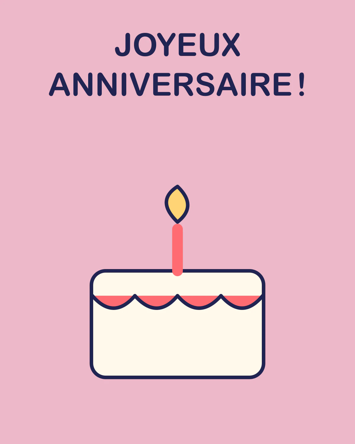 Joyeux anniversaire !