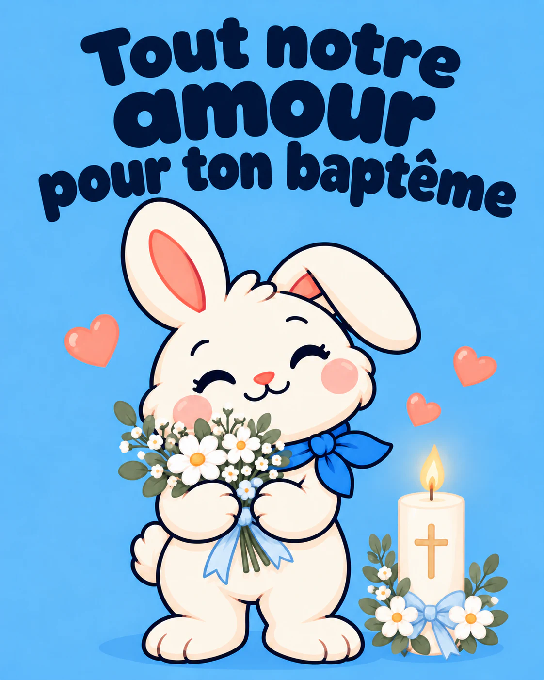 Tout notre amour pour ton baptême