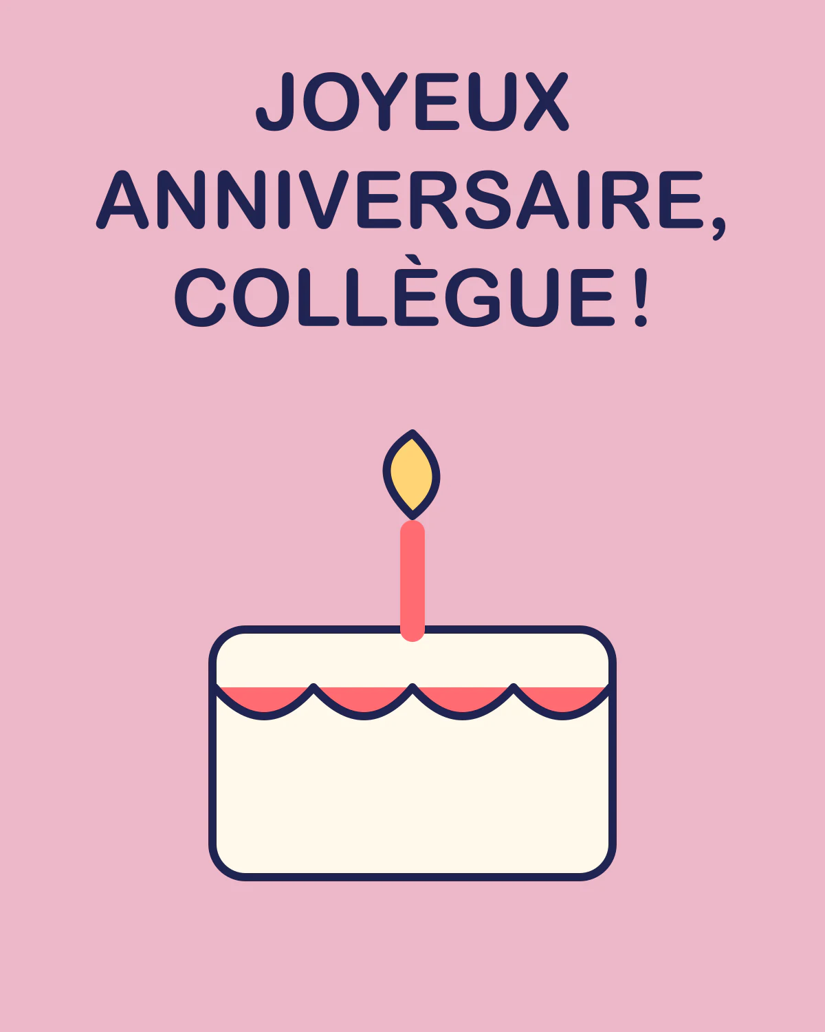 Joyeux anniversaire, collègue !