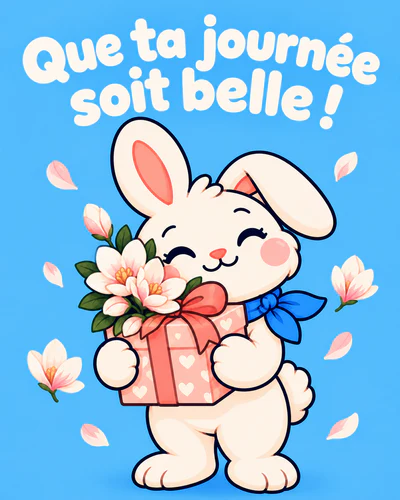 Que ta journée soit belle !