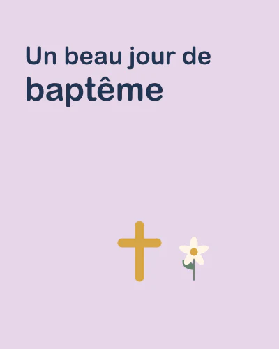 Un beau jour de baptême
