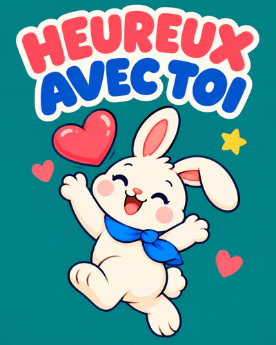 HEUREUX AVEC TOI
