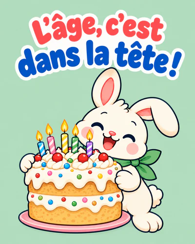 L’âge, c’est dans la tête !
