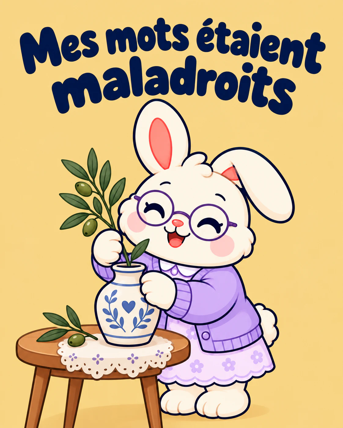 Mes mots étaient maladroits