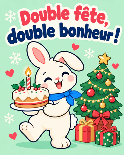Double fête, double bonheur !