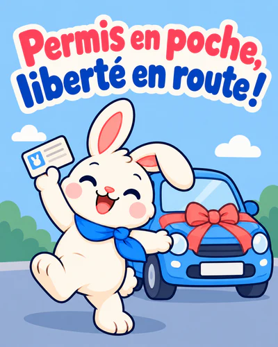 Permis en poche, liberté en route !