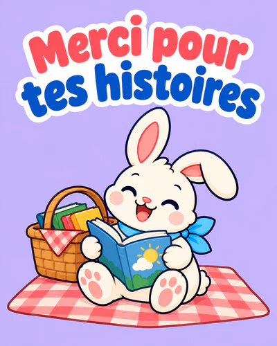 Merci pour tes histoires