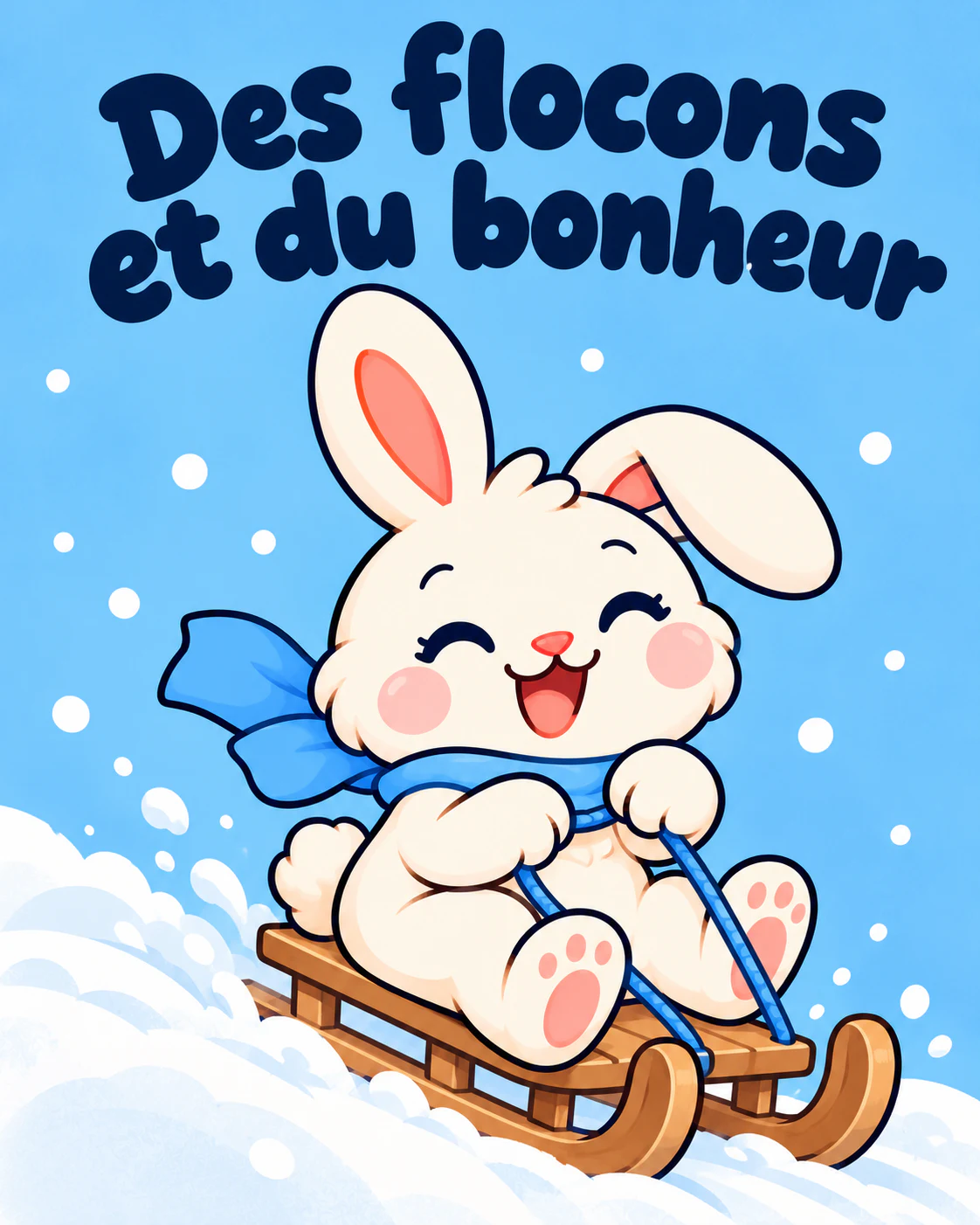 Des flocons et du bonheur