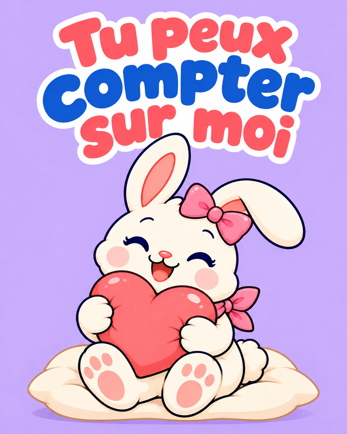 Tu peux compter sur moi