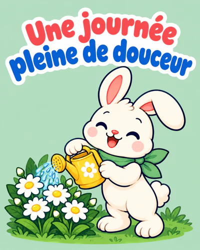 Une journée pleine de douceur