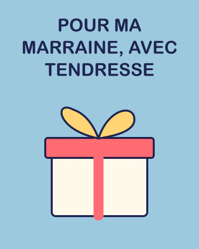 Pour ma marraine, avec tendresse