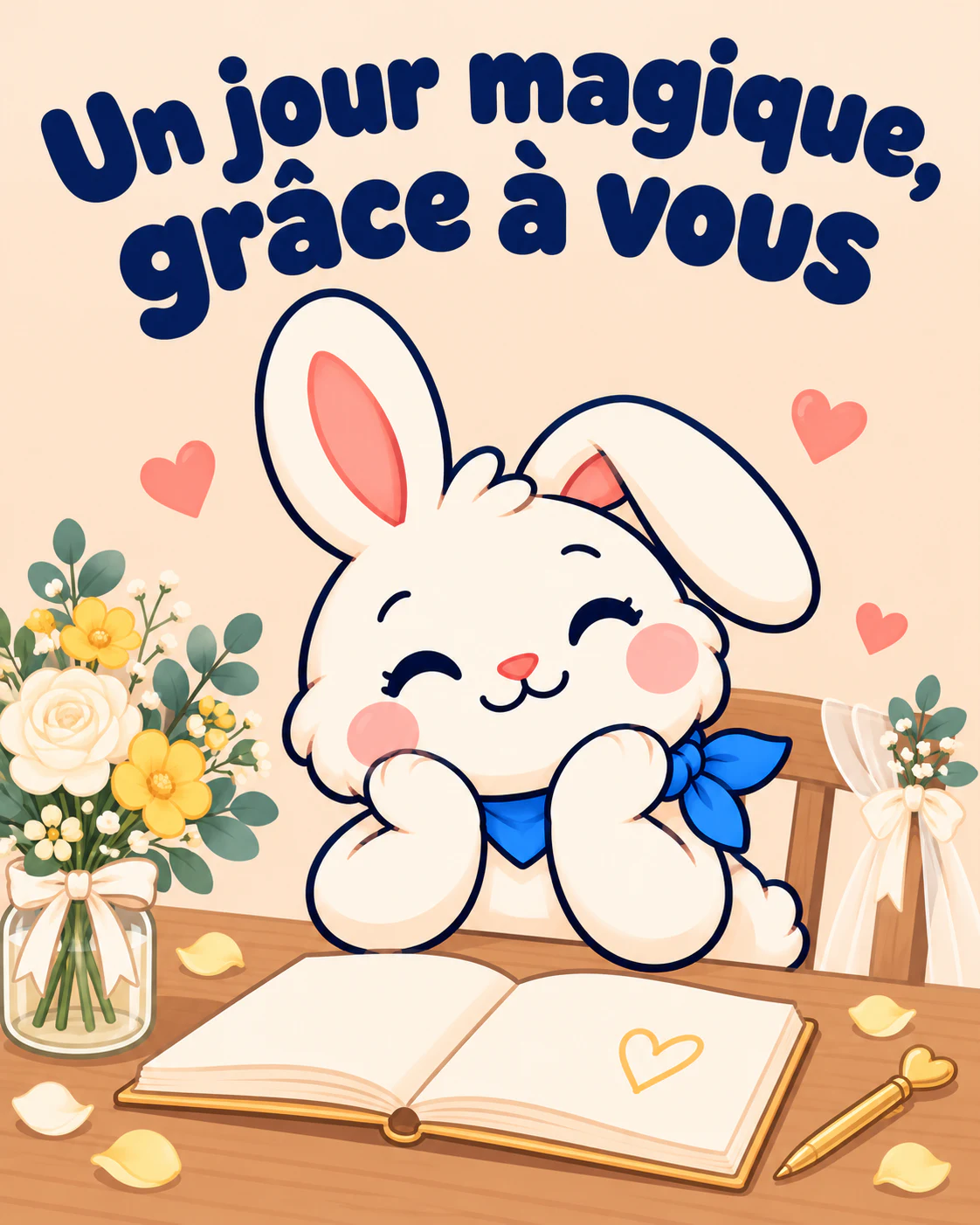 Un jour magique, grâce à vous