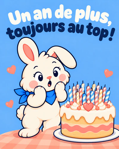 Un an de plus, toujours au top !