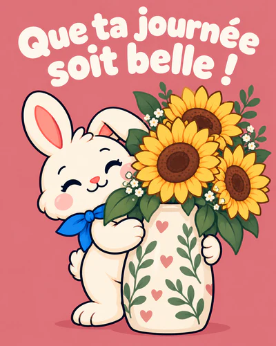 Que ta journée soit belle !