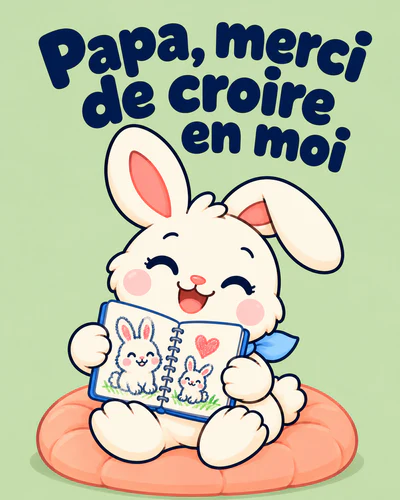 Papa, merci de croire en moi