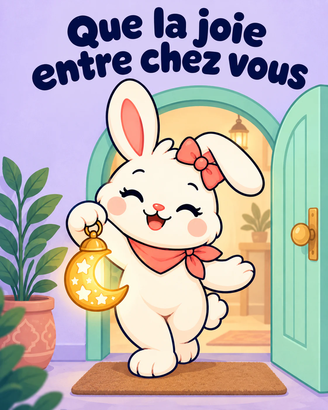 Que la joie entre chez vous