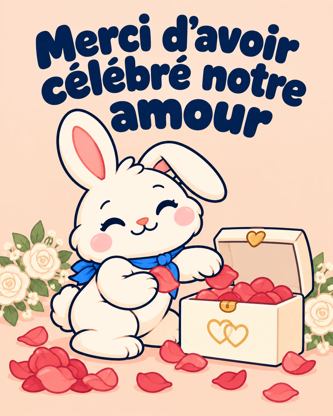 Merci d’avoir célébré notre amour