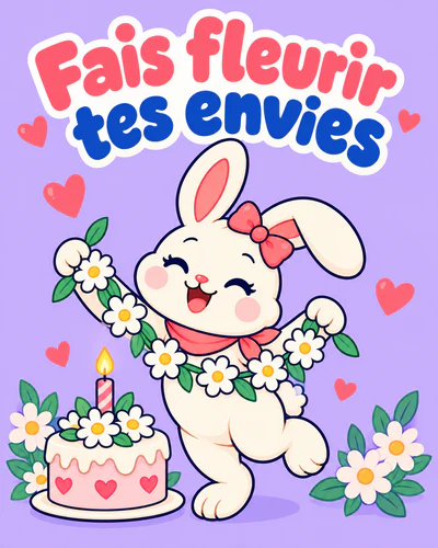 Fais fleurir tes envies