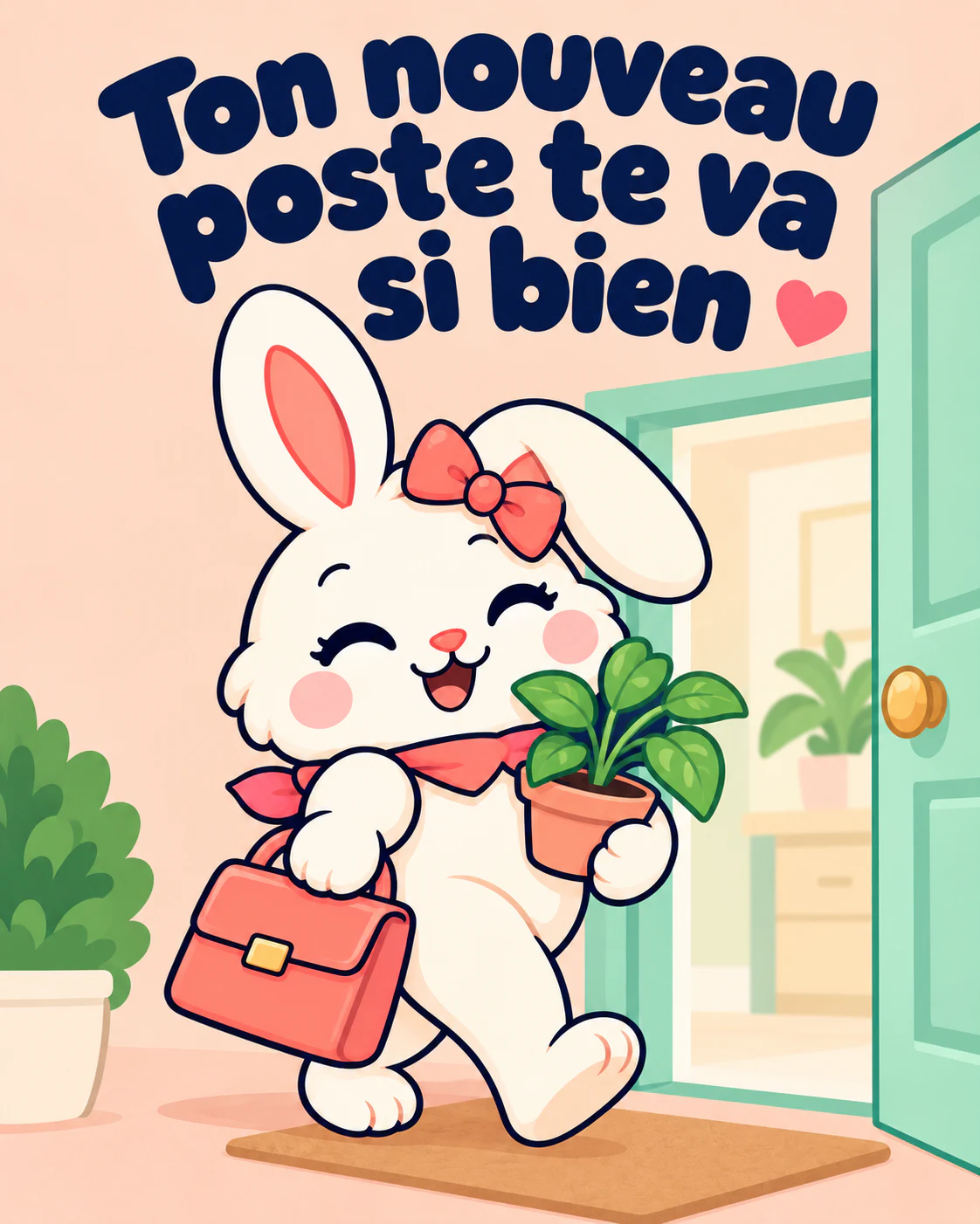 Ton nouveau poste te va si bien