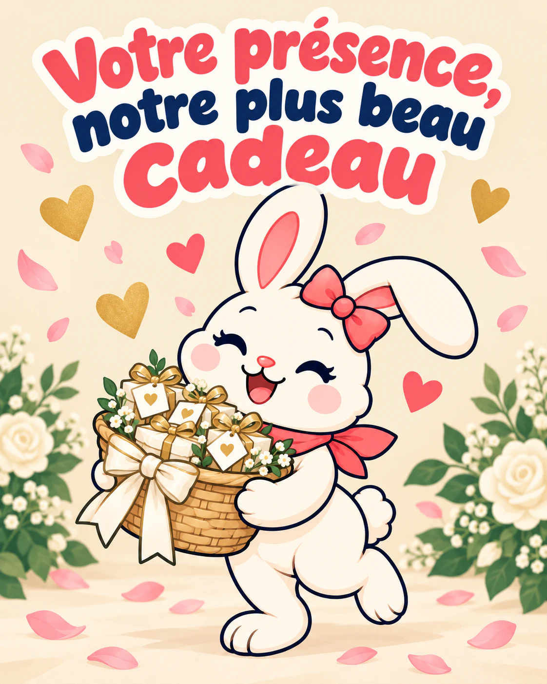 Votre présence, notre plus beau cadeau