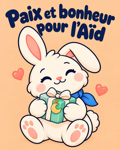 Paix et bonheur pour l’Aïd