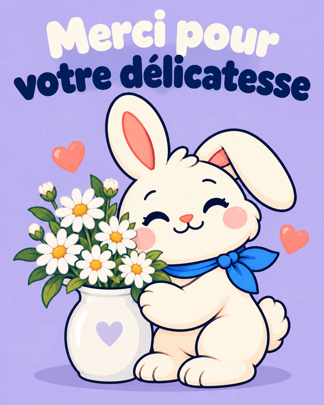 Merci pour votre délicatesse