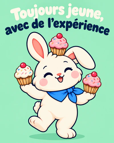 Toujours jeune, avec de l’expérience