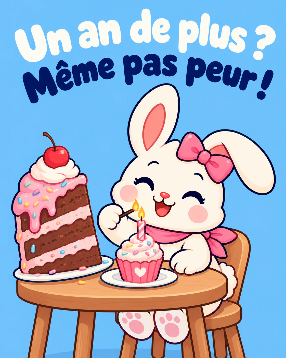 Un an de plus ? Même pas peur !
