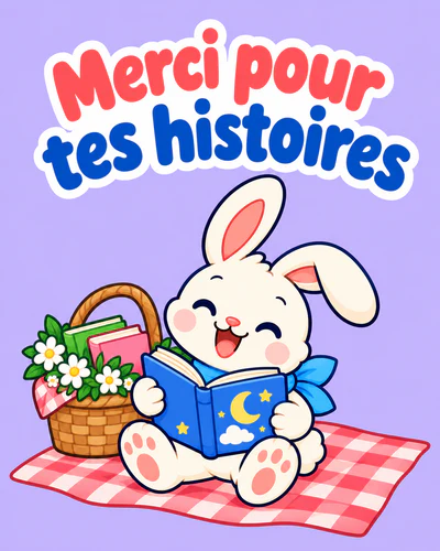 Merci pour tes histoires