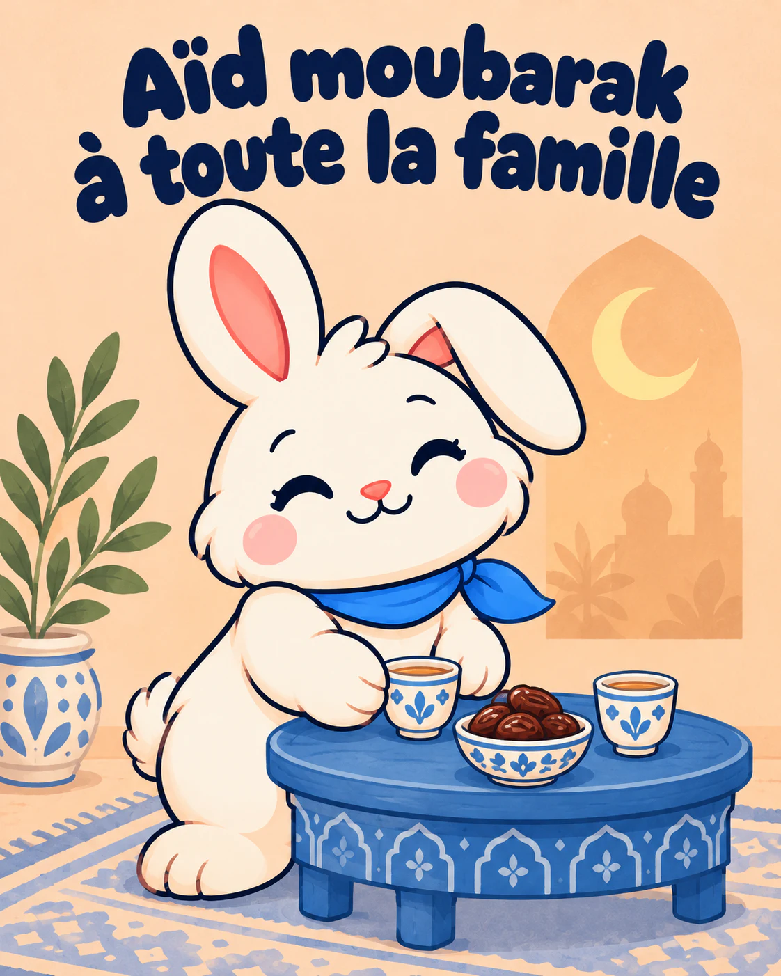 Aïd moubarak à toute la famille