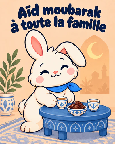 Aïd moubarak à toute la famille
