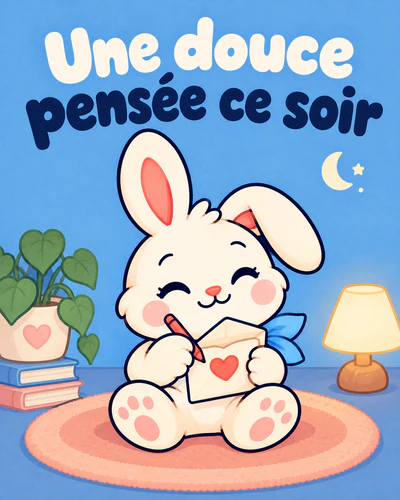 Une douce pensée ce soir