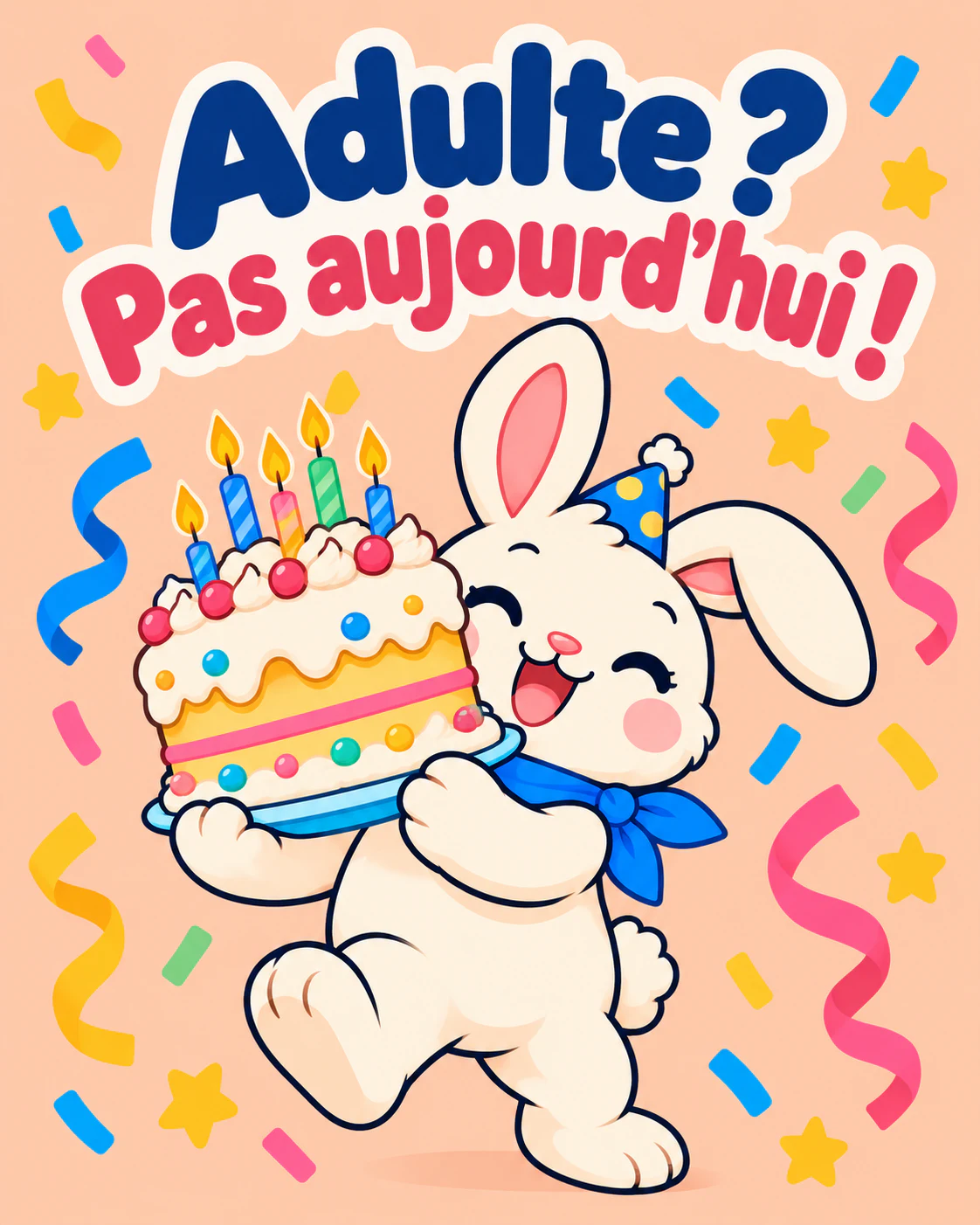 Adulte ? Pas aujourd’hui !