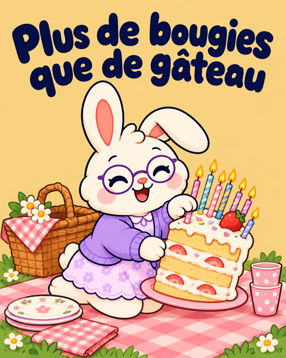 Plus de bougies que de gâteau